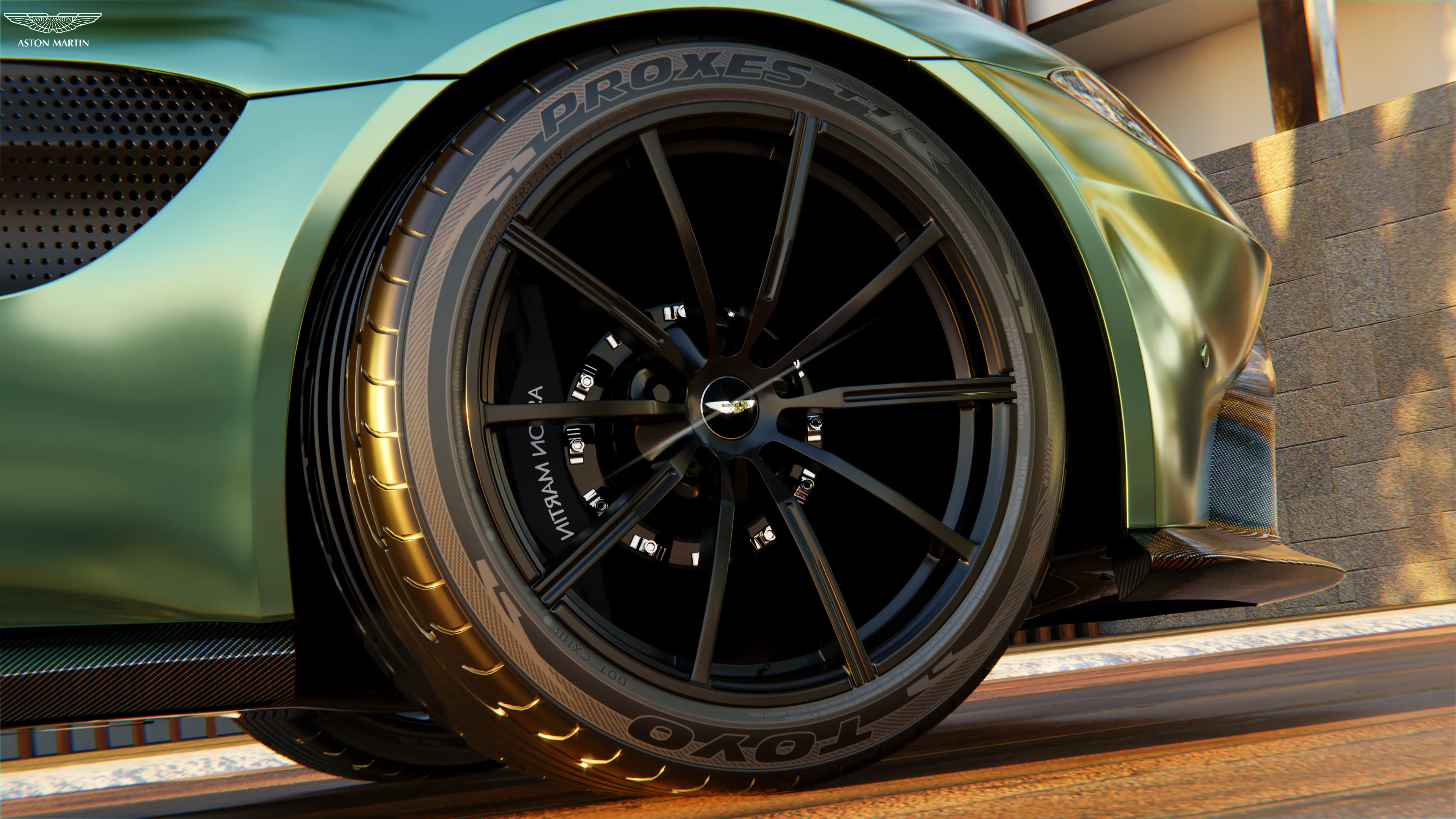 Aston Martin 3D Automotive Render