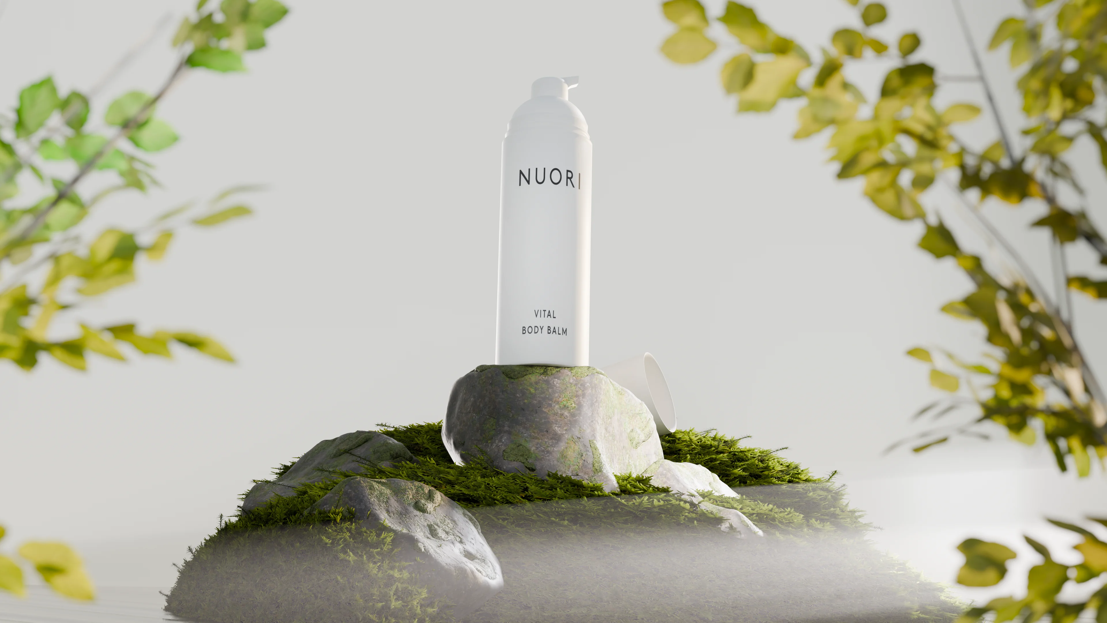 Nuori Vital Body Balm CGI Visualization